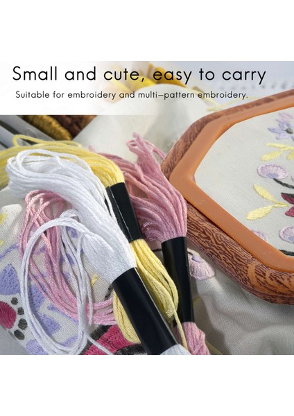 4pcs Sekizgen Nakış Çemberleri Taklit Edilmiş Ahşap Çapraz Dikiş Hoop Set Ekran Çerçevesi Sanat El Sanatları Handy Dikiş ve Asma (Yurt Dışından) modelleri