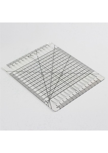 Yorgan Kesme Cetveli, 5&#39;i 1 Yorgan Kesme Cetveli, Büyüleyici Şekil Kesme Kapitone Cetveli ve Şablon (Yurt Dışından) fiyatları