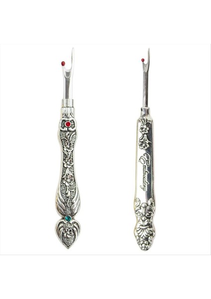 Vintage Dikişli Rippers Dikiş Çıkarma Hem ve Dikişleri Dikiş Için Dikiş Rippers (2 Pcs Gümüş) (Yurt Dışından)