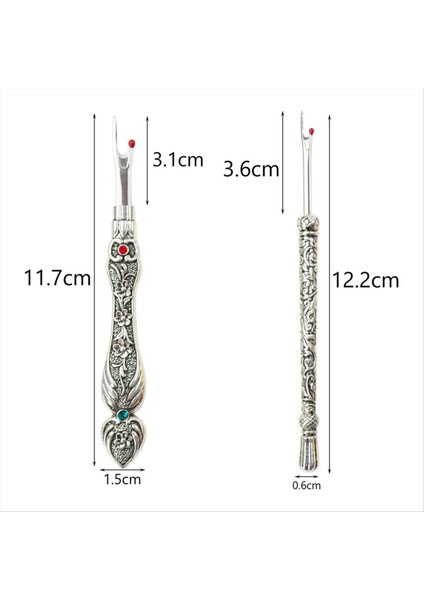 Vintage Dikişli Rippers Dikiş Çıkarma Hem ve Dikişleri Dikiş Için Dikiş Rippers (2 Pcs Gümüş) (Yurt Dışından) fiyatları