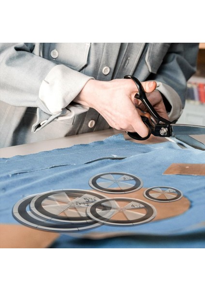 5pcs Circle Cetvel Kapitone Şablon Seti, Kapitone Çizim Akril Yuvarlak Yorgan Çemberi Kesici Cetvel Için Daire Şablonları (Yurt Dışından) indirimleri