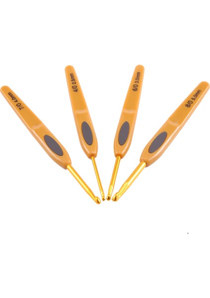 8pcs El Yapımı Tığ Işi Kanca Seti Dikişler Dikiş Aracı Ev Örgü Iğneleri Alüminyum Alaşım Dıy Taşınabilir (Yurt Dışından) modelleri