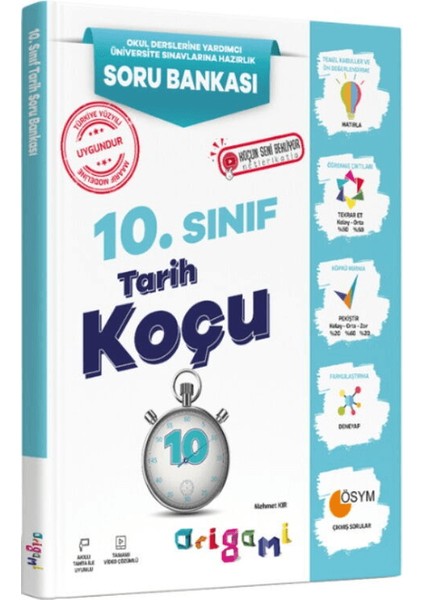 10. Sınıf Tarih Origami Soru Bankası