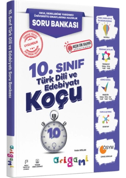 10. Sınıf Türk Dili ve Edebiyatı Origami Soru Bankası