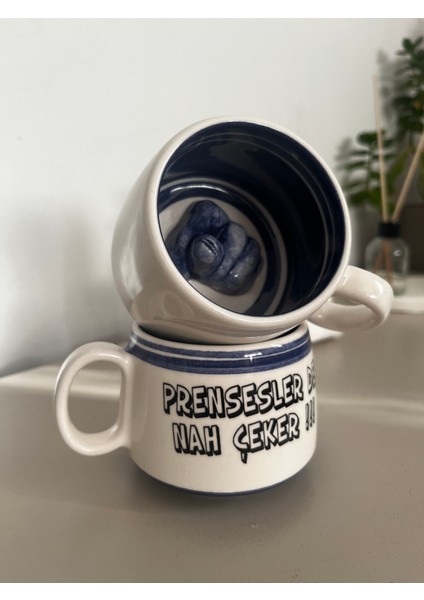 Prensesler De Nah Çeker ! Renkli Kupa - Hediyelik Kupa Fincanı