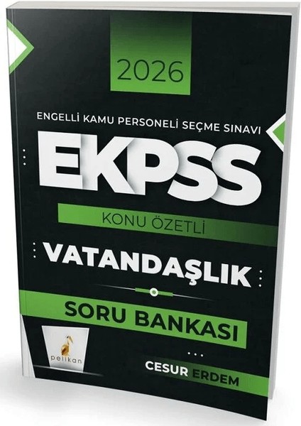 2026 Ekpss Vatandaşlık Konu Özetli Soru Bankası