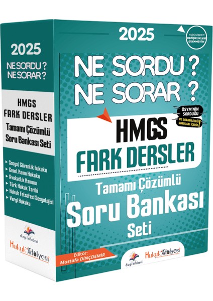 2025 Hmgs Fark Dersler Ne Sordu Ne Sorar Soru Bankası Modüler Set Çözümlü