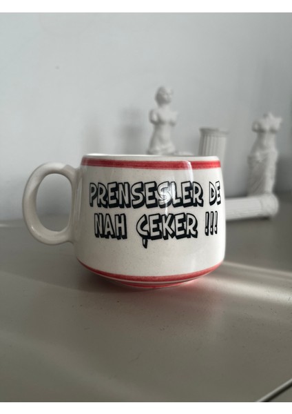 Prensesler De Nah Çeker ! Renkli Kupa - Hediyelik Kupa Fincanı fırsatları