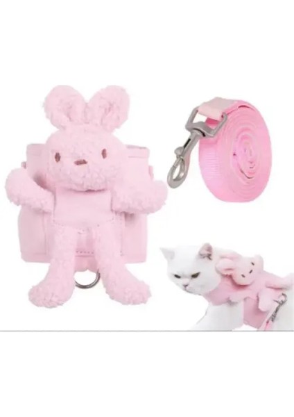 Peluş Ayıcıklı Göğüs Gezdirme Tasması Seti