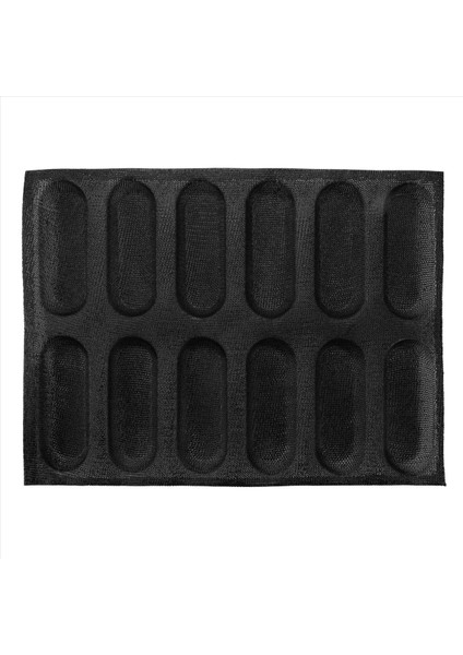 12 Delik Silikon Baget Pan-Yapışmaz Delikli Fransız Ekmek Tava Formları, Sosisli Sandviç Kalıpları, Pişirme Astarları Mat Ekmek Kalıp (Yurt Dışından) fiyatları