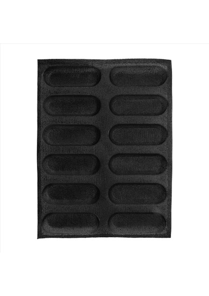 12 Delik Silikon Baget Pan-Yapışmaz Delikli Fransız Ekmek Tava Formları, Sosisli Sandviç Kalıpları, Pişirme Astarları Mat Ekmek Kalıp (Yurt Dışından) fırsatları