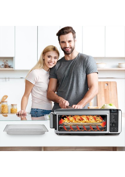 Ninja Foodi Için Hava Fritöz Sepeti Hava Fritöz Aksesuarları, Ninja Foodi SP100 Için Paslanmaz Çelik Tepsisi, SP101B1, SP101C (Yurt Dışından) fiyatları