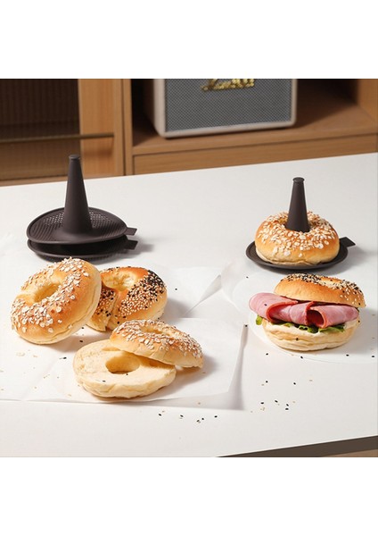 6pcs Silikon Çörek Kalıp Diy Çörek Tava Set Bulaşık Makinesi Çörek Kek Bisküvi Simit Için Güvenli (Yurt Dışından) fiyatları