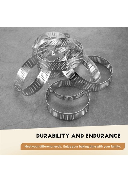 9 Paket Yuvarlak Tart Halkası, Mousse Halkaları, Paslanmaz Çelik Isıya Dayanıklı Deli Deli Mus Halkalar, Metal Yuvarlak Halka Kalıp (Yurt Dışından) indirimleri