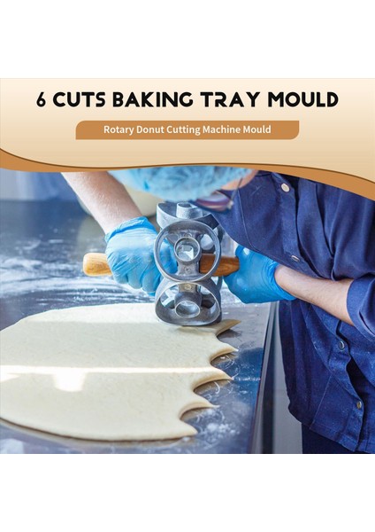 Döner Donut Kesme Makinesi Kalıp Oluşturma Makine Kalıp Metal Kek Kalıp (Yurt Dışından) fırsatları