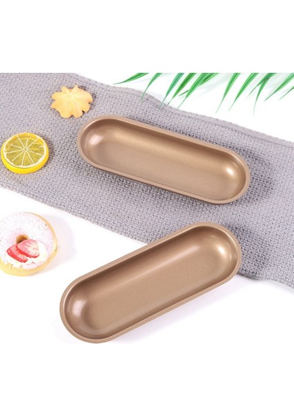 Oval Karbon Çelik Sosisli Kek Kalıp Pasta Bakeware Diy Kek Olmayan Çubuk Tost Ekmek Kalıp Tavan Mutfak Pişirme Aracı 3 Pcs (Yurt Dışından) modelleri