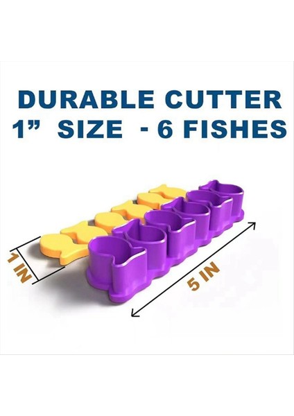 Mini Joldfish Kurabiye Pişirme Kalıp Balık Şekli Atıştırmalık Pişirme Kalıbı Balık Şekli Kurabiye Kesici Kırmızı (Yurt Dışından) modelleri