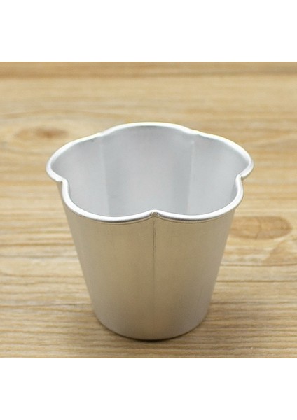10PCS Beş Petalli Çiçek Şekli Alüminyum Alaşım Yumurta Tarts Kalıplar Köpek Kek Kalıp Diy Jöle Puding Kalıp (Yurt Dışından) modelleri