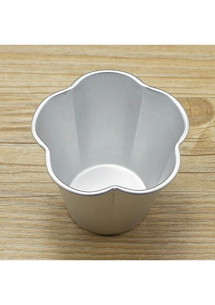 10PCS Beş Petalli Çiçek Şekli Alüminyum Alaşım Yumurta Tarts Kalıplar Köpek Kek Kalıp Diy Jöle Puding Kalıp (Yurt Dışından) fırsatları