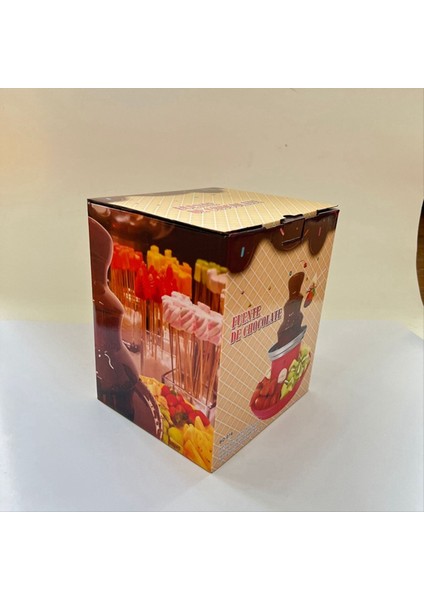 Servis Tepsisi Dahil Çikolata Çeşmesi Mini Fondü Seti, Sıcak Eritme Kabı Tabanı ile Elektrikli 3 Katmanlı Makine.eu Fiş (Yurt Dışından) indirimleri