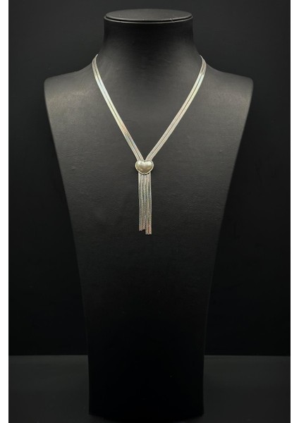 316L Çelik Özel Tasarım Gümüş Renk Kadın Kolye FRJ30885-985-A fiyatları