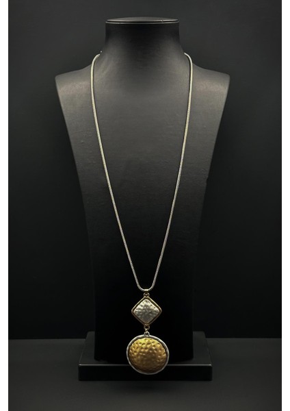 316L Çelik Özel Tasarım Altın Renk Kadın Kolye FRJ30889-989-AG fiyatları