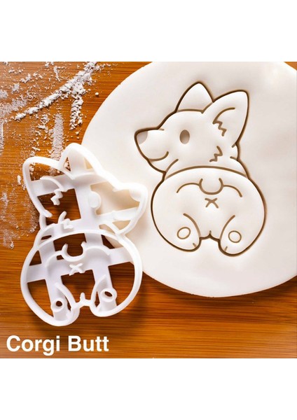 1set Kurabiye Kesiciler Kalıp Corgi Köpek Şeklindeki Diy Bisküvi Pişirme Aracı Uyku Corgi (Yurt Dışından) indirimleri