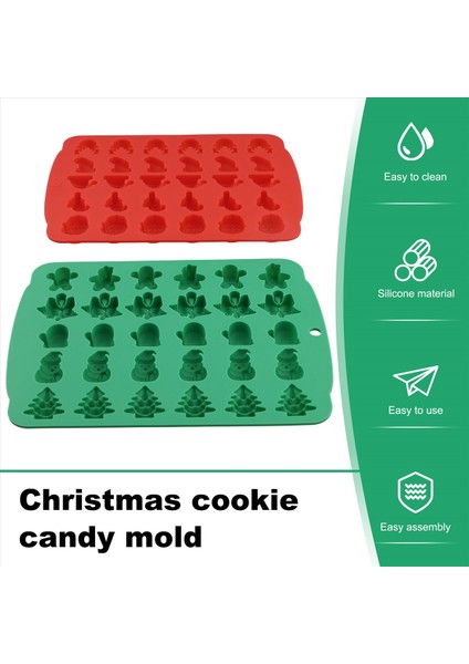 Noel Kurabiye Şeker Kalıp Kendi Yapımı Pişirme Kalıp Yaratıcı Diy Jöle Damla Kalıp (Yurt Dışından) fırsatları