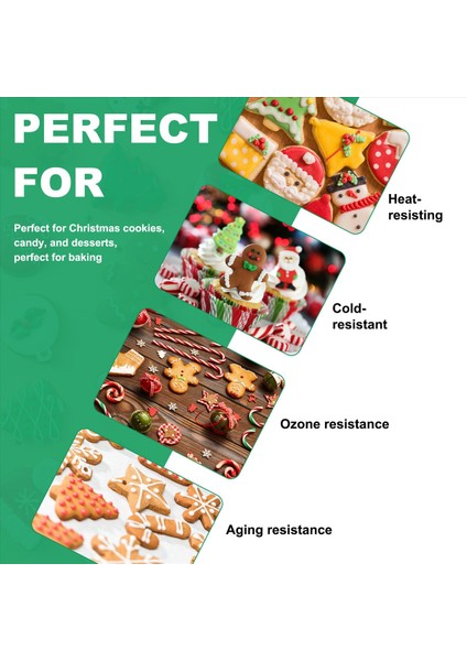 Noel Kurabiye Şeker Kalıp Kendi Yapımı Pişirme Kalıp Yaratıcı Diy Jöle Damla Kalıp (Yurt Dışından) indirimleri