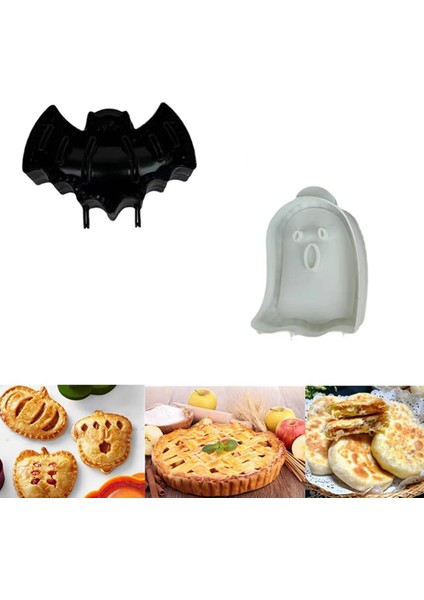 Yeniden Kullanılabilir Elmalı Turta Kalıp Bisküvi Kalıp Kalıp Cadılar Bayramı Kalıp Tatlı Diy Pasta Kalıp Pişirme Mutfak Aksesuarları (Yurt Dışından) modelleri