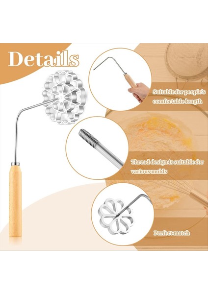 6pcs Rozet Demir Kalıplar Set Bunuelos Kalıplı Kalıplı Kalıp Pişirme Damgası Makarası Kiti Kurabiye Kesiciler Alüminyum Alaşım Waffle Kalıplar (Yurt Dışından) modelleri