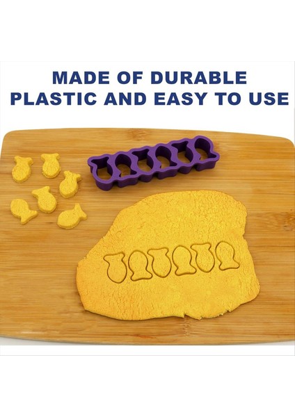 Japon Balığı Kurabiye Kalıp Seti, Plastik Balık Şeklindeki Atıştırmalık Pişirme Kalıbı, Kek, Bisküvi, Balık Şeklindeki Yiyecekler Için Uygun (Yurt Dışından) indirimleri