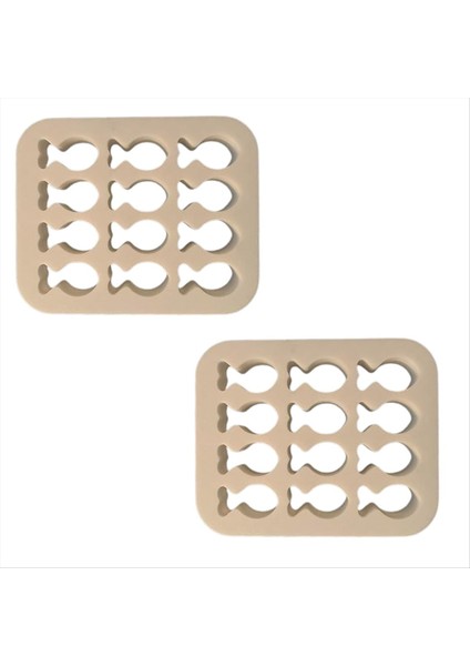 2 Adet Mini Küçük Akvaryum Balığı Balık Kraker Kurabiye Kesici Kalıp Pişmiş Şekilli Yapımcı Çocuklar Için Mini Glutensiz Diy (Yurt Dışından)