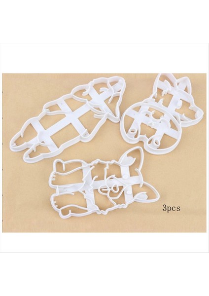 1set Kurabiye Kesiciler Kalıp Corgi Köpek Şekilli Diy Bisküvi Pişirme Aracı Happya Corgi (Yurt Dışından) fiyatları