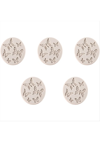 B Silikon Kalıp Kek Dekorasyon Araçları Kelebek Fondan Kek Küfü Dıy El Yapımı Çikolatalı Pişirici Tatlı Dekor Kurabiye (Yurt Dışından)