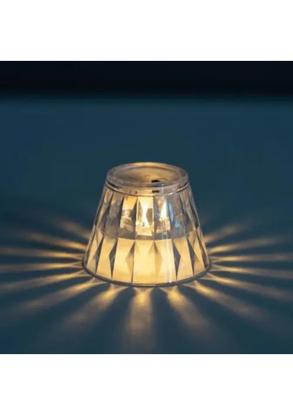 Dekoratif Pilli LED Masa Lambası 12'li modelleri