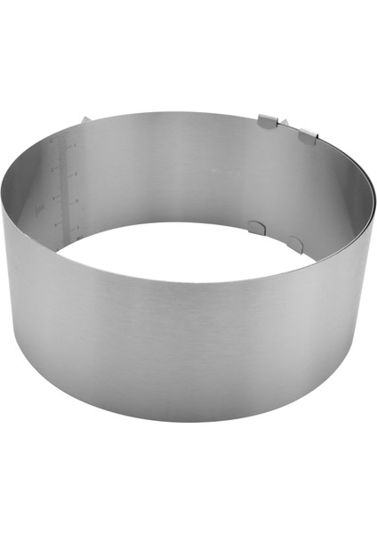 Kek Yüzük 6 Ila 12 Inç Ayarlanabilir Yuvarlak Paslanmaz Çelik Kek Köpük Halkası Bakeware Aletleri Kek Dekorasyon Kalıp Pişirme Yüzüğü (Yurt Dışından)