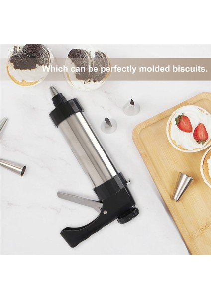 Çerez Pres Yapıcı Kiti Kurabiye Pres Yapma Baskı Bisküvi Kek Kalıp Bisküvi Pres Makinesi Tatlı Dekorasyon Aracı (Yurt Dışından) indirimleri