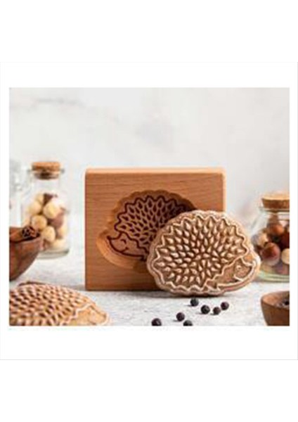 Ahşap Kurabiye Kalıbı Kabartmalı Kalıp, 3D Oymalı Ahşap Hayvan Kurabiye Kalıp Koyun (Yurt Dışından) modelleri