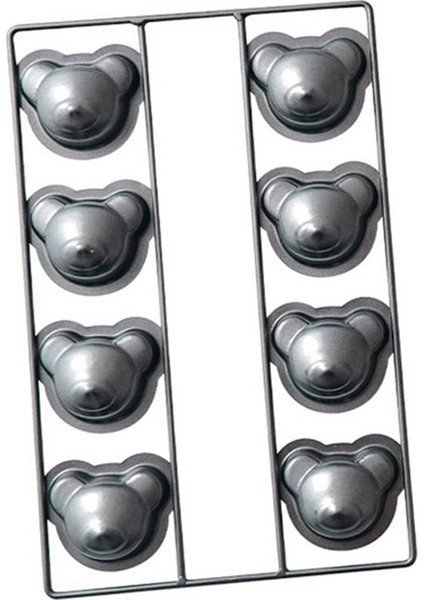 Ayı Pişirme Kalıp Tavası Yapışmaz Karbon Çelik Diy Sevimli Şeker Kek Kalıp Araçları Dekorasyon Bisküvi Şeker Kalıp (Yurt Dışından) indirimleri