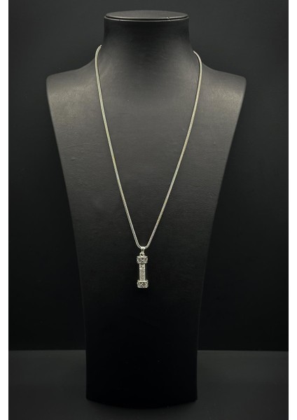 925 Ayar Gümüş Cevşen Gümüş Renk Erkek Kolye FRJ30906-1006-A fiyatları