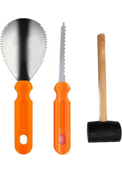 Cadılar Bayramı Kabak Oyma Kiti Paslanmaz Çelik Kurabiye Kesici Pişirme Kalıp Diy Jack-O-Lantern Oyma Araçları (Yurt Dışından) fiyatları