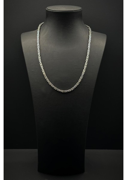 925 Ayar Gümüş Italyan Model Kral 4 mm Gümüş Renk Kolye FRJ30843-943-A4 fiyatları