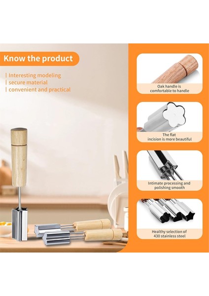 Kurabiye Kalıpları Sebze ve Meyve Baskı Kalıpları Ev Fırınlama (Yurt Dışından) fırsatları