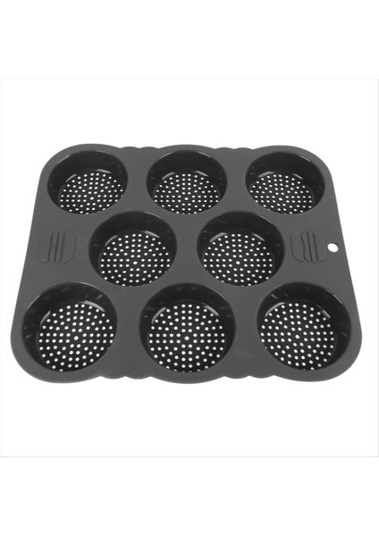 Hamburger Bun Mold Silikon 8 Boşluk Kolay Serbest Bırak Hamburger Bun Küf Pan Mutfak Araçları (Yurt Dışından) fiyatları