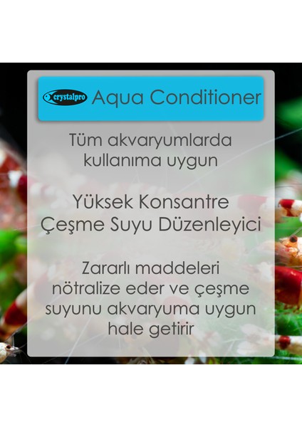Aqua Conditioner 125ml Akvaryum Su Düzenleyici - Çeşme Suyu Klor Amonyak Ve Ağır Metal Giderici fiyatları