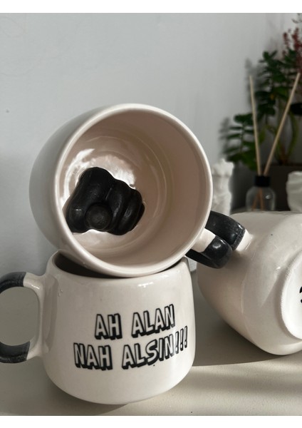 Ah Alan Nah Alır Kupa - Nahlı Kupa Bardak modelleri