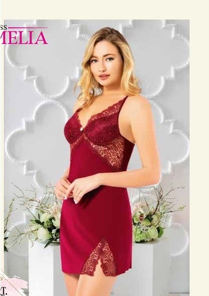 Penye 6'lı Gecelik Sabahlık TAKIM-330 Bordo modelleri