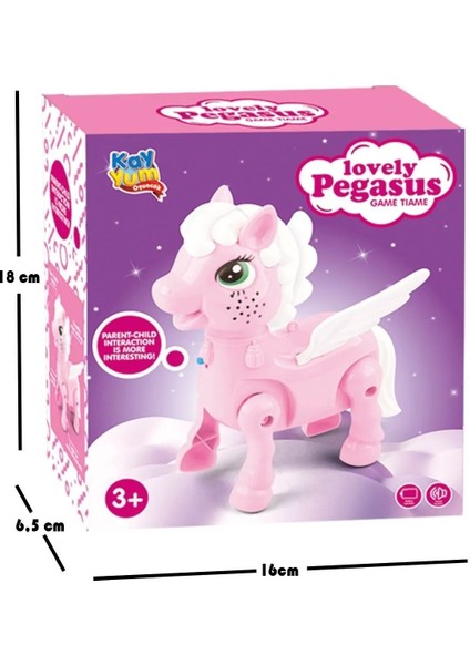 Unicorn Pony Işıklı Sesli Pilli Yürüyen Mavi-Pembe Oyuncak Figür (Renk Belirtiniz Lütfen) indirimleri