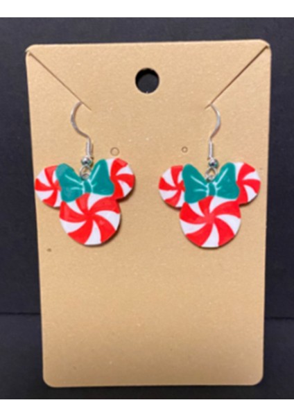 Minnie Yılbaşı Küpeler